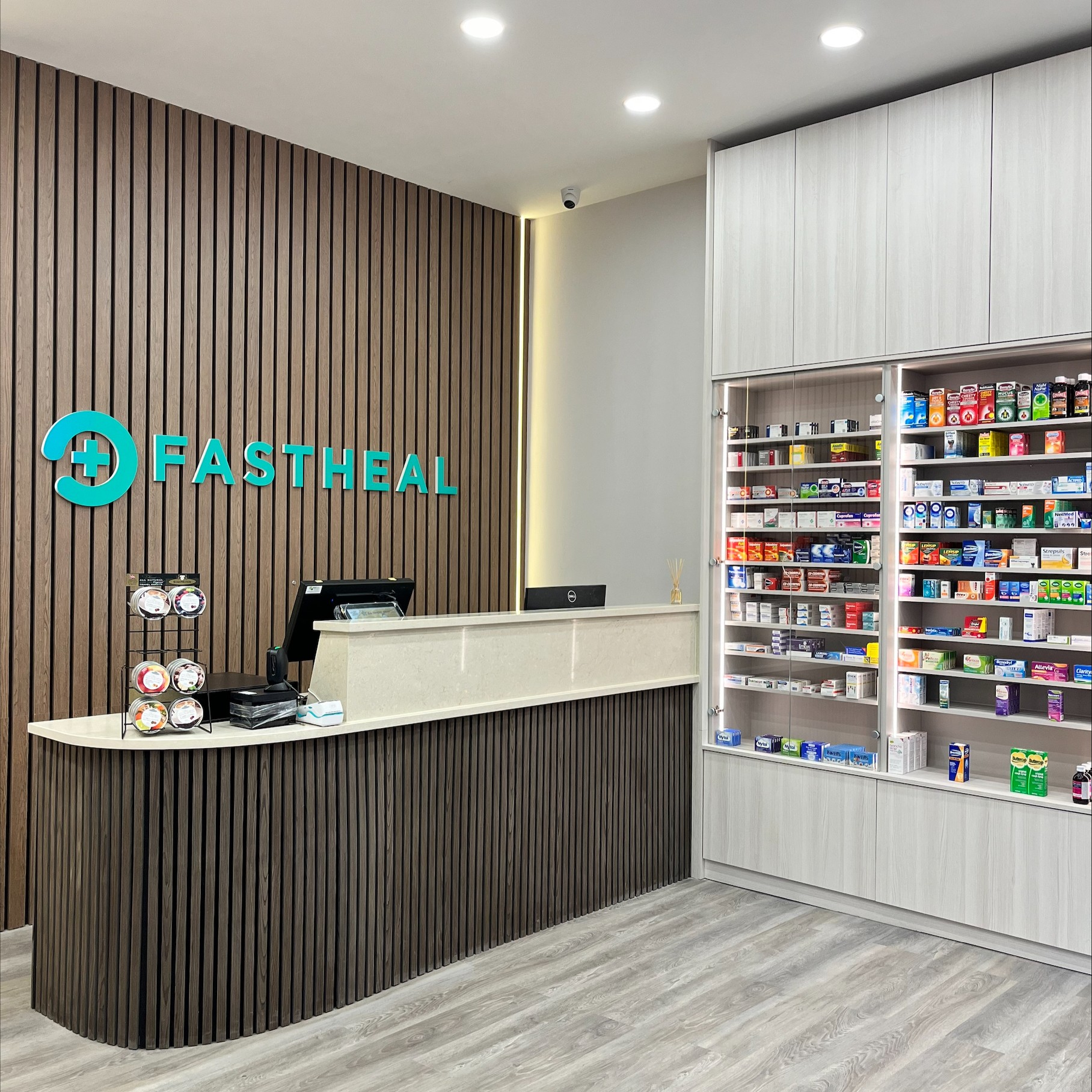 Inside the FastHeal Ottershaw pharmacy